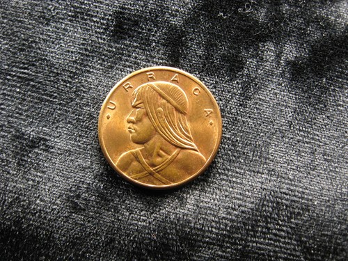 old world coin PANAMA 1 centesimo 1978 KM22 Urraca (325)