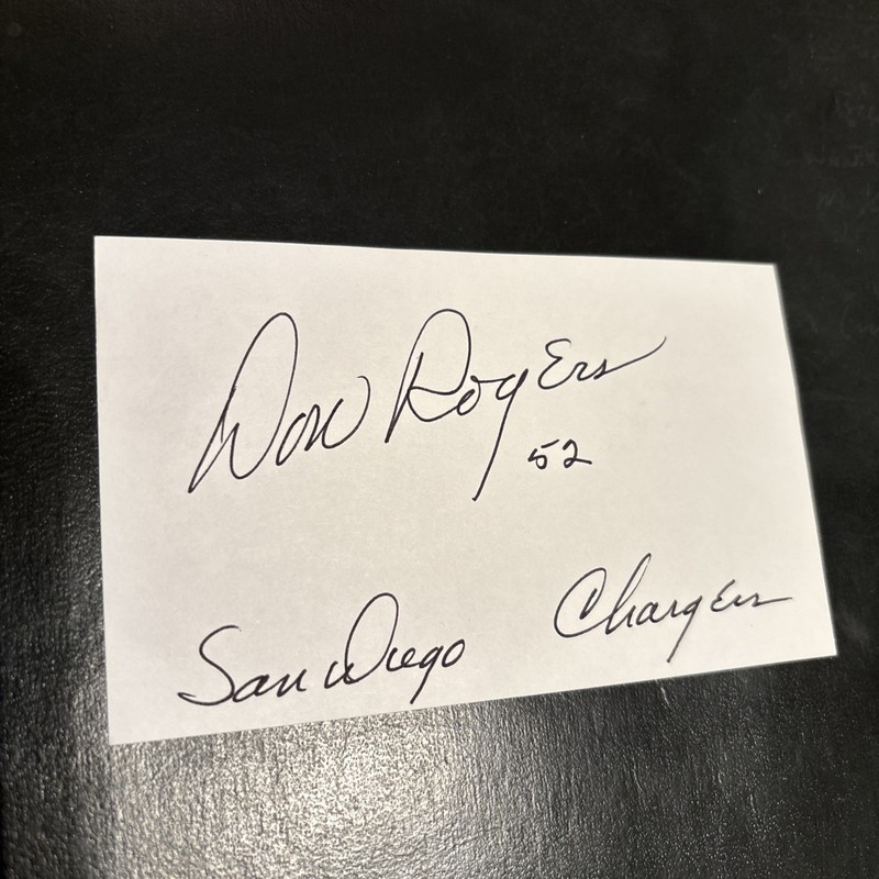 Don Rogers (South Carolina) C/G, ‘60 LA/San Diego Chargers, ‘63 AFL CHAMPS