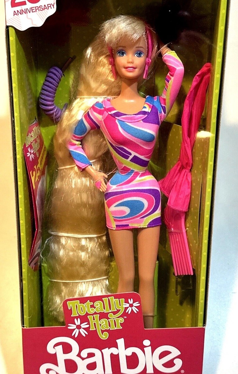 Buy Totally hair Barbie Doll Blonde Mattel ~ New In Box 🟣🟢🔵💖
