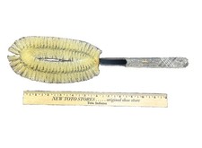 Vintage 1960s Lint Brush Clothes Fabric Shoes 14" Lucite Handle