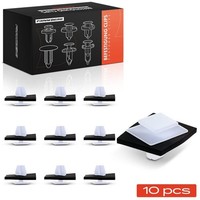 Frankberg 10X NYLON-CLIP Weiß Passend FüR Hyundai I40 IX35 IX55 Santa Tucson VEL