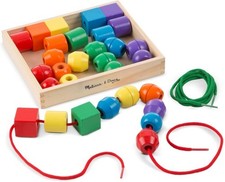Primary Lacing Beads - Melissa  Doug