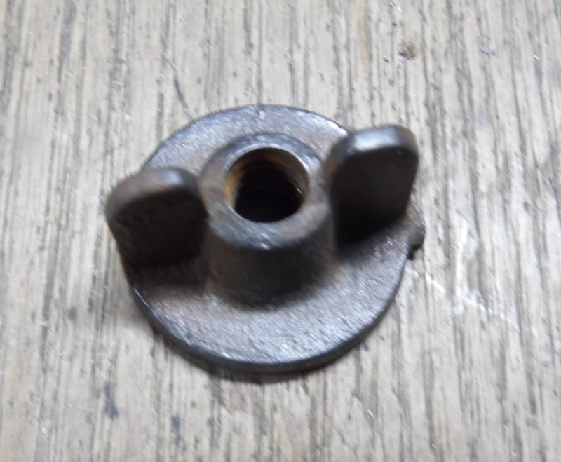 Meat Grinder Vintage Keystone # 5 Boyertown PA Parts ONLY Handle Worm Screw Nut - Image 2 of 3