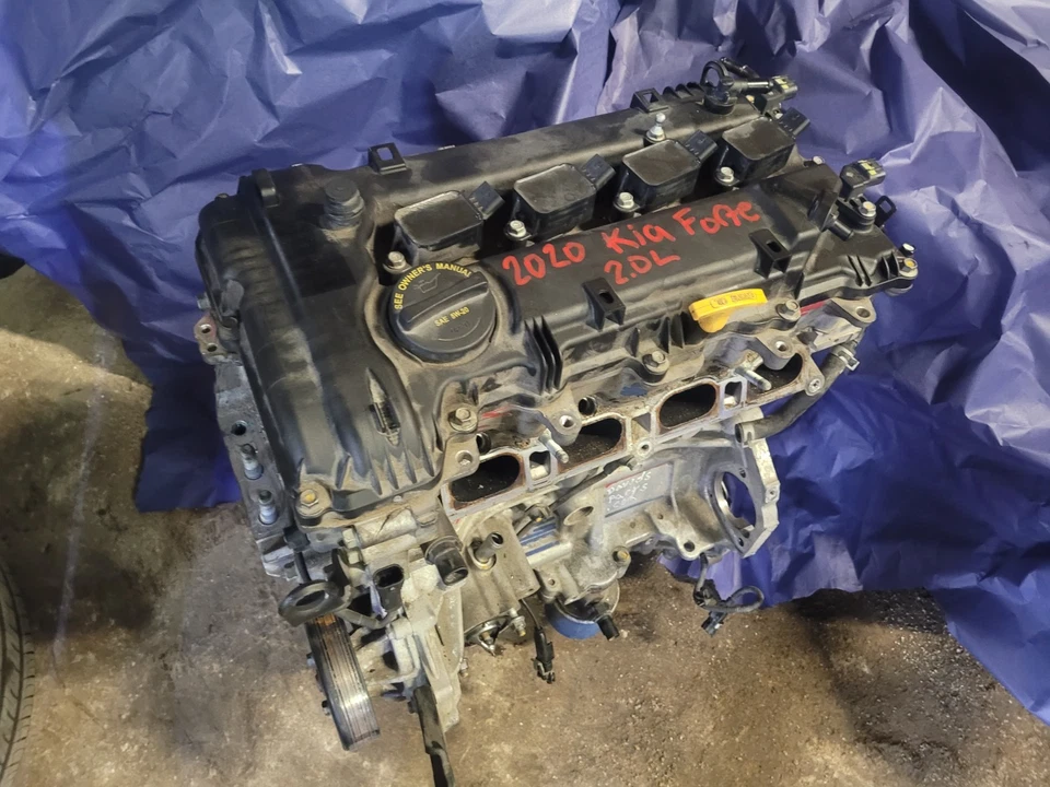 Engine Motor 2.0L Kia Forte 2019-2024 - 128,282 Miles - Tested - Image 3 of 4