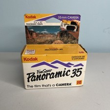 NEW Vintage Kodak Fun Saver Panoramic 35mm Disposable Camera EXP 2 1993