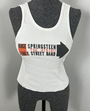 VTG Bruce Springsteen & The E Street Band The Rising Tour Tank Top Large USA