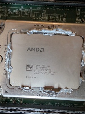 AMD Rome Epyc Unlock  processor 64 Core 2.2GHz 256MB L3 ZS1406E2VJUG5 ES