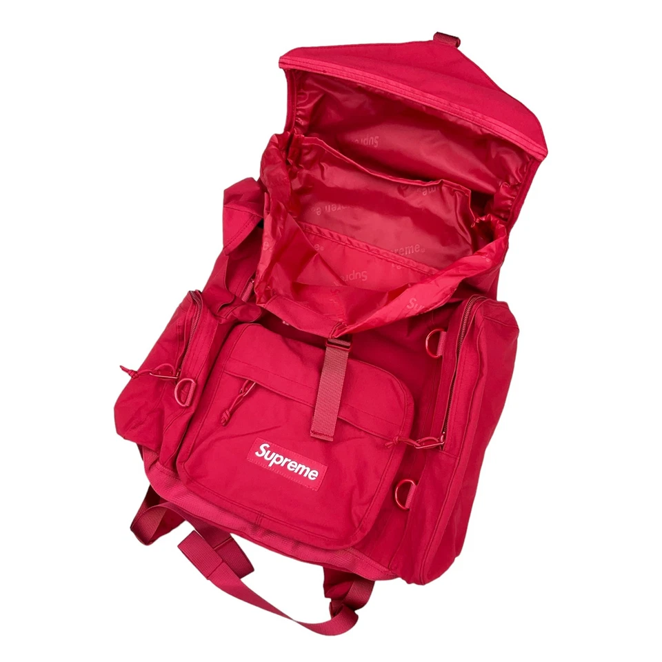 Mochila Supreme SS23 Militar Field Box Roja Foto 3 de 4