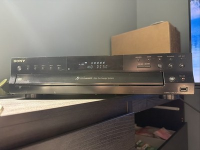 Sony CDP-CE500 CD Player/5 Disc Changer USB - No Remote ~ TESTED ~