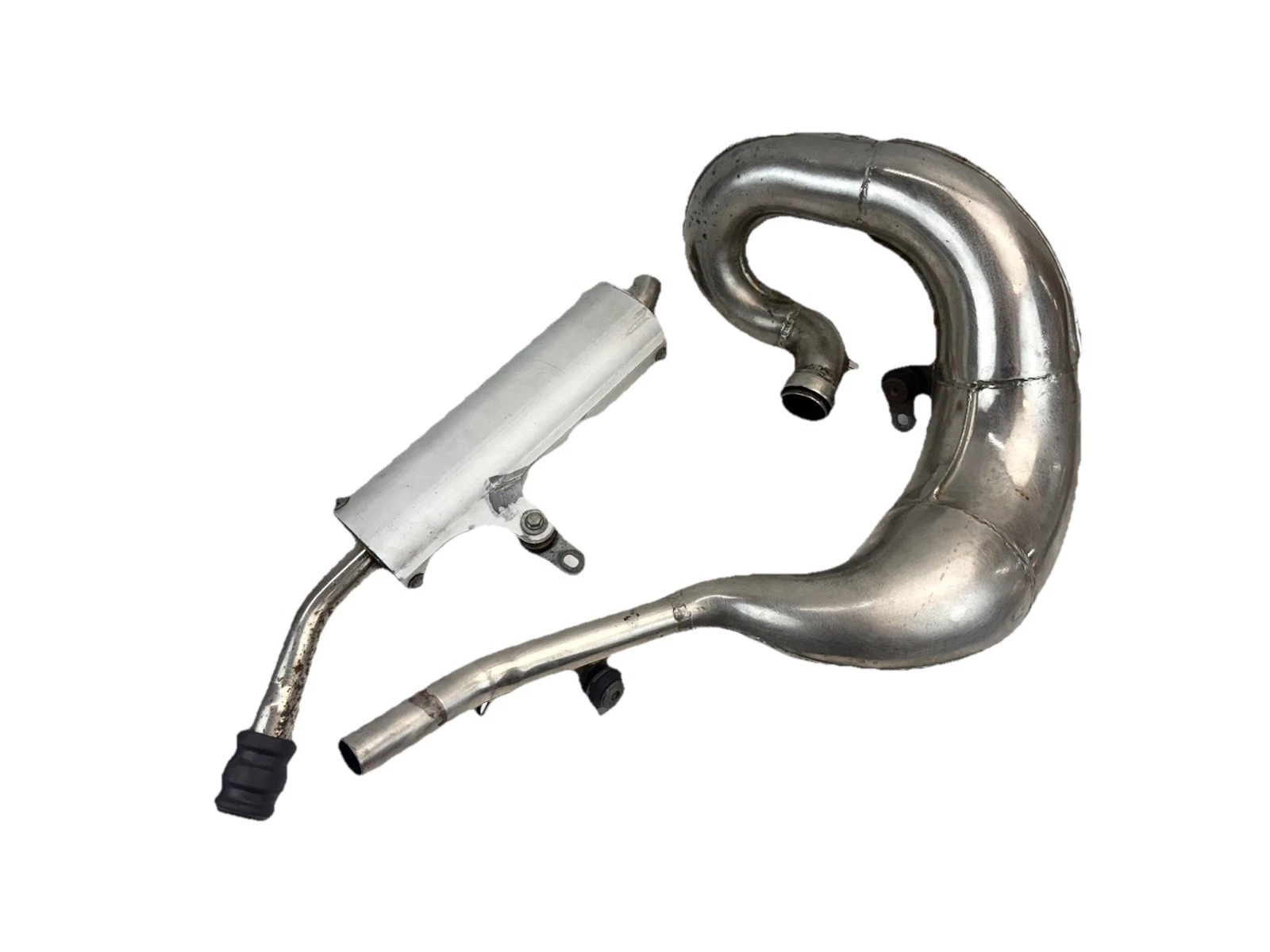 ✅ 1998 - 2001 KTM 65 SX 65SX FmF Fatty Exhuast Pipe Chamber Muffler Set 1999