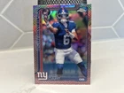 2025 Topps Chrome Football NFL Jaxson Dart Leather Refractor RC #306 Giants