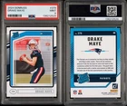 2024 DONRUSS DRAKE MAYE RC # 379 PSA 9 MINT NEW ENGLAND PATRIOTS