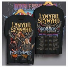 Lynyrd Skynyrd X Foreigner Double Trouble Vision Tour 2026 North America T-shirt