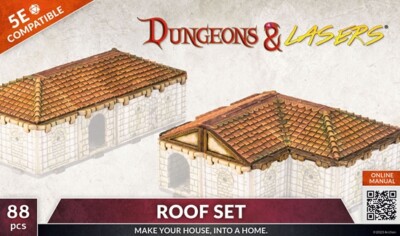 Dungeons & Lasers: Expansion Set - Roof Set