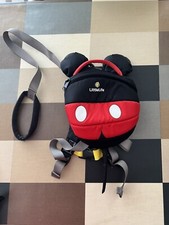 LittleLife Little Life Mickey Mouse Backpack With Reins / Parent Handle