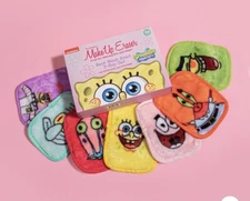 SpongeBob MakeUp Eraser, 7 day set