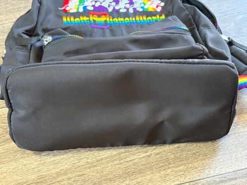 WALT DISNEY WORLD RAINBOW COLLECTIONS EMBROIDERED BACKPACK MICKEY MOUSE - Picture 12 of 13
