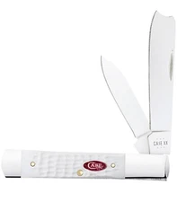 Case XX USA White Sparxx 60179 Stainless Razor Barlow Pocket Knife