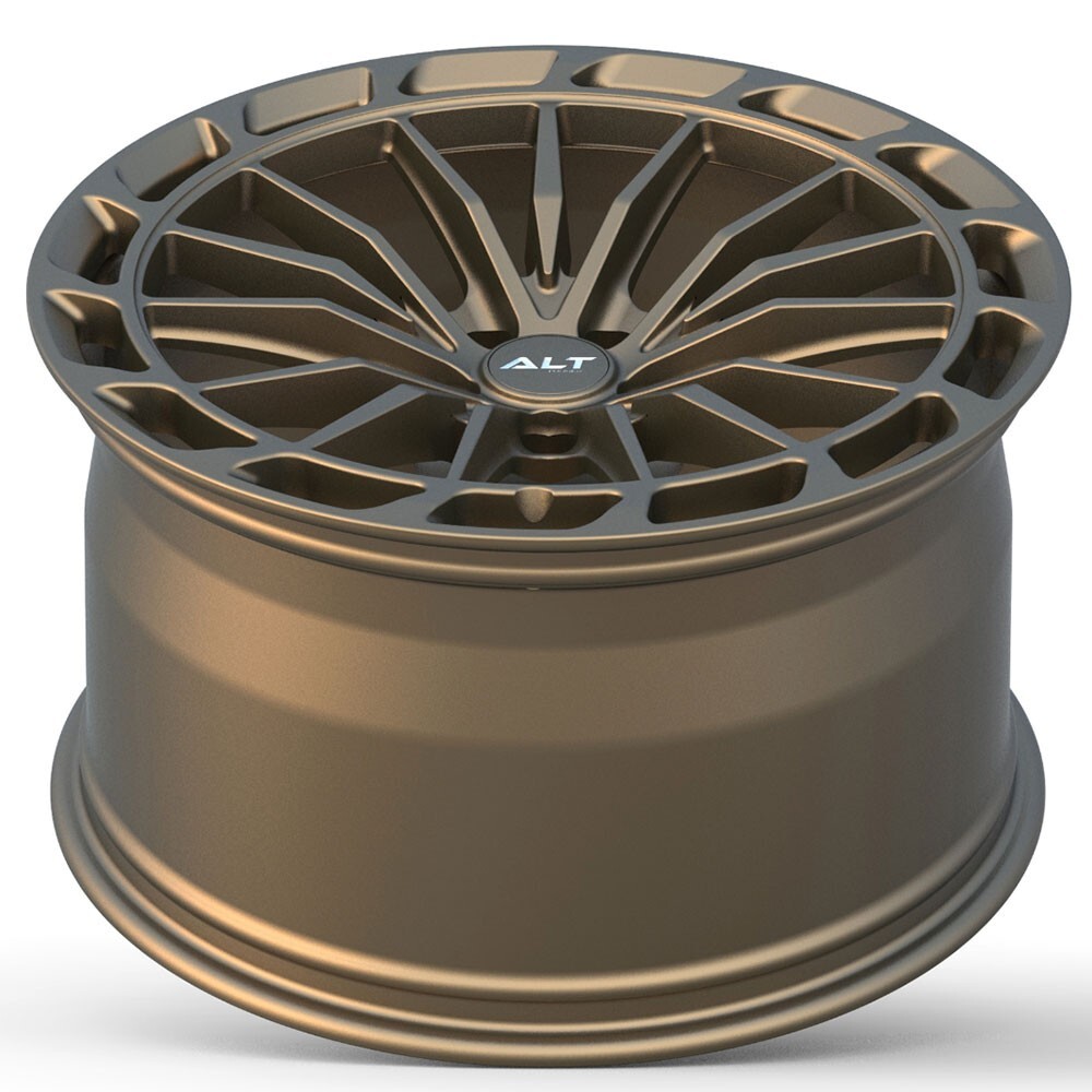 20" 21" ALT RSL-8 Lip Series Forged Satin Bronze Wheels for Audi R8 2016-2025