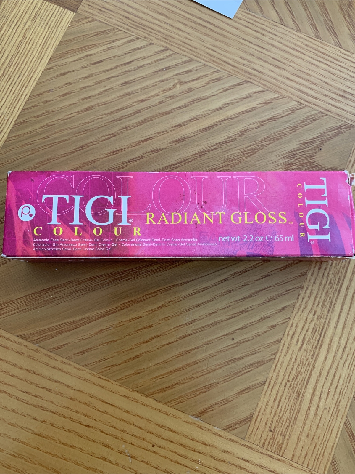 Tigi Colour Radiant Gloss Semi Demi Creme Gel Colour 0/27VA Orchid Mist W