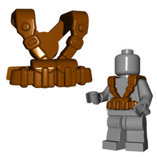 Brickwarriors ITALIAN SUSPENDERS for WWII Minifigures -Pick your Color -