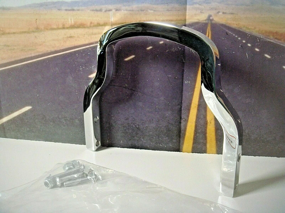 Harley Sissy Bar 6-1/4" Mini Lowboy para XL Sportster 04 Up FXD V-Twin 50-0843 X9 Foto 3 de 4