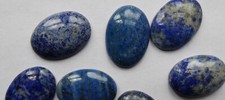 Cabochon Gemstone Lapis Lazuli Cab Grade C 18x25mm  (Qty 6)