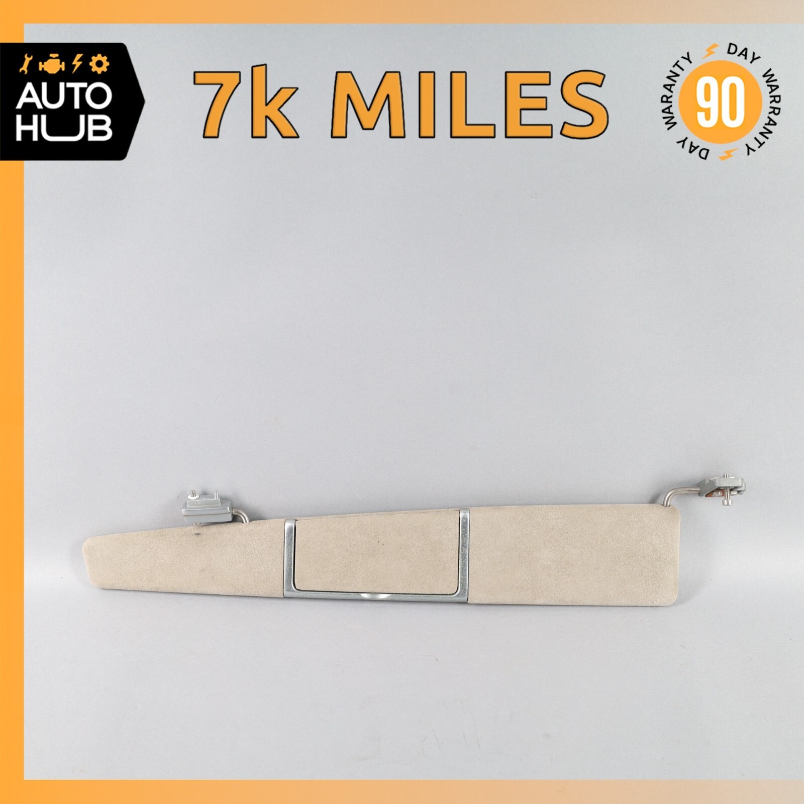 Aston Martin DB9 GT DBS Vantage Left Side Sunvisor Sun Visor Suede OEM 7k MILES