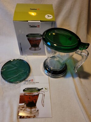 Timolino Ingeni Coffee & Tea Maker 16 fl.oz. Brew Steep Strainer New 