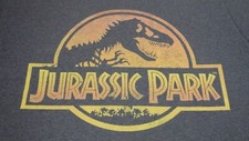 Classic Jurassic Park Dinosaur T-shirt size Large, Super Soft 