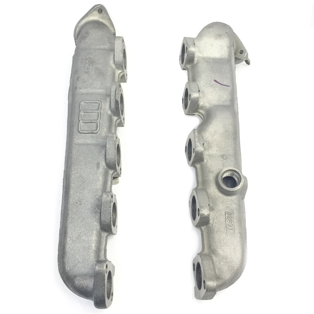 モー Exhaust Manifolds Pair 6.8L V10 LH+RH 2000-19 Ford F250SD F350SD