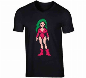 Metroid Justin Bailey No Costume  8 Bit Cult Classic NES video Game v2 T Shirt