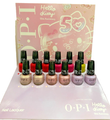 OPI Nail lacquer HELLO KITTY 2024 - 50TH ANNIVERSARY-  0.5oz/15ml - Anny choose