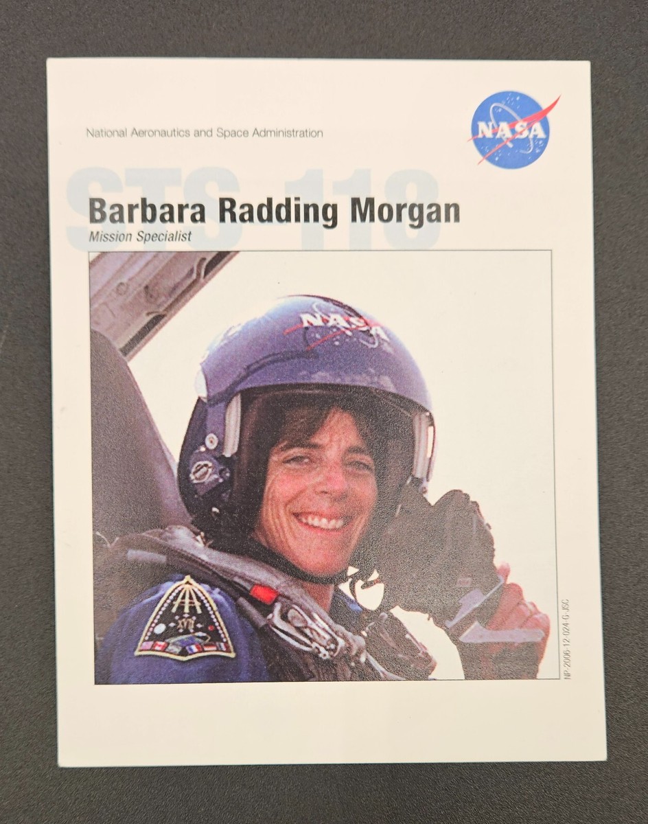 Lot of 8 NASA Space Shuttle Endeavour Mission Cards STS-118 2007