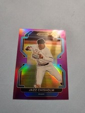 jazz chisholm 2022 PANINI PRIZM  PURPLE  #256 MIAMI