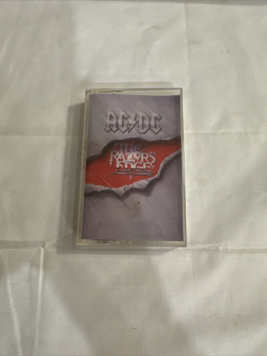 AC/DC: The Razors Edge - 1990 Cassette Tape Album - Thunderstruck