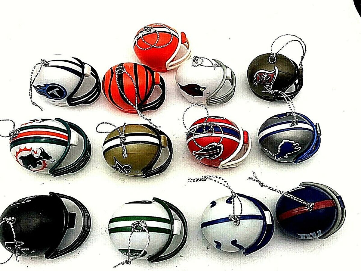 2023 (YOU PICK) NFL Team Football Helmet Christmas Tree Ornament