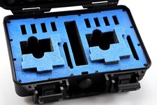 Precut Blue Top 2 GoPro Hero 12 11 10 9 8 foam insert fits your Nanuk 909 case