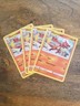 4x PLAYSET POKEMON CARD - Charmeleon 8/68 - Hidden Fates - NM/M