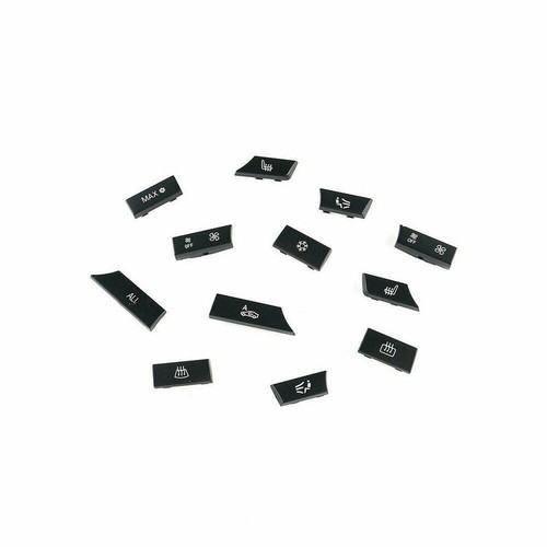 12pcs Button Key Caps A/C Heater Switch Kit for BMW 5 6 7 Series F01/F02 F07 F10 - Picture 3 of 8