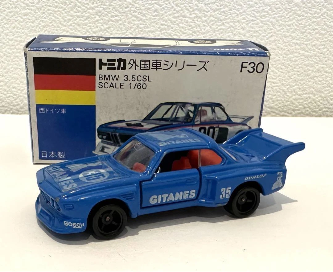 Tomica Blue Box Foreign Car Series F30 Bmw 3.5Csl | eBay