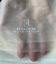 Vintage NOS Berkshire RHT Nylon Stockings Size 10.5 Long Frosty White Style 154