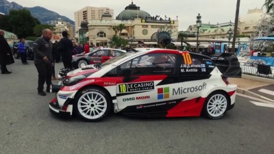 Toyota Yaris WRC Rallye de Suède 2017 Avec Decals Latvala Hanninen IXO