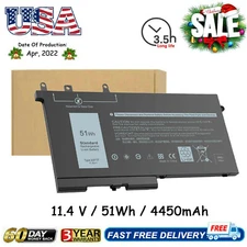 Lot 93FTF Battery for Dell Precision 15 3520 3530 Latitude E5280 E5480 E5580 USA