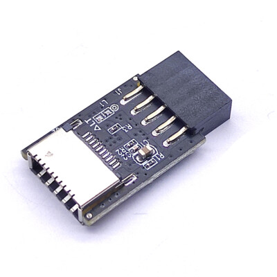 Motherboard USB2.0 9Pin zu TYPE-C A-KEY Frontsteckerkonverter USB3.2 TYPE-E