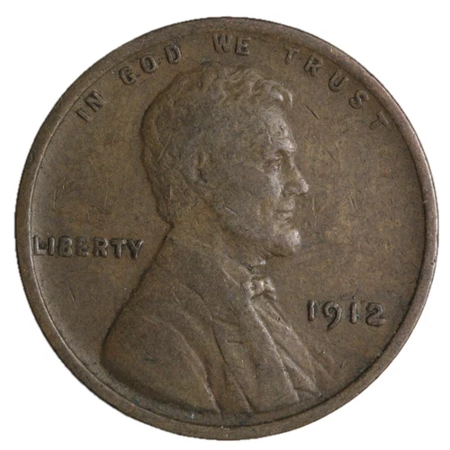 1912 Lincoln Wheat Cent Penny F/VF Complete Your Album!!