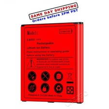 Long Life 3700mAh Extended Slim Battery for Samsung Galaxy J3 Orbit S367VL Phone