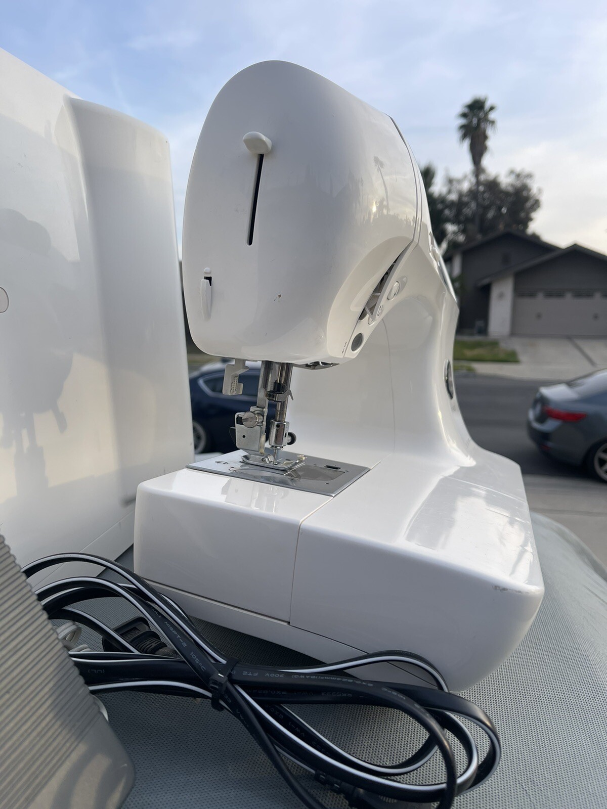 Brother Pacesetter PC8200 Embroidery Machine With Case, Pedal, And