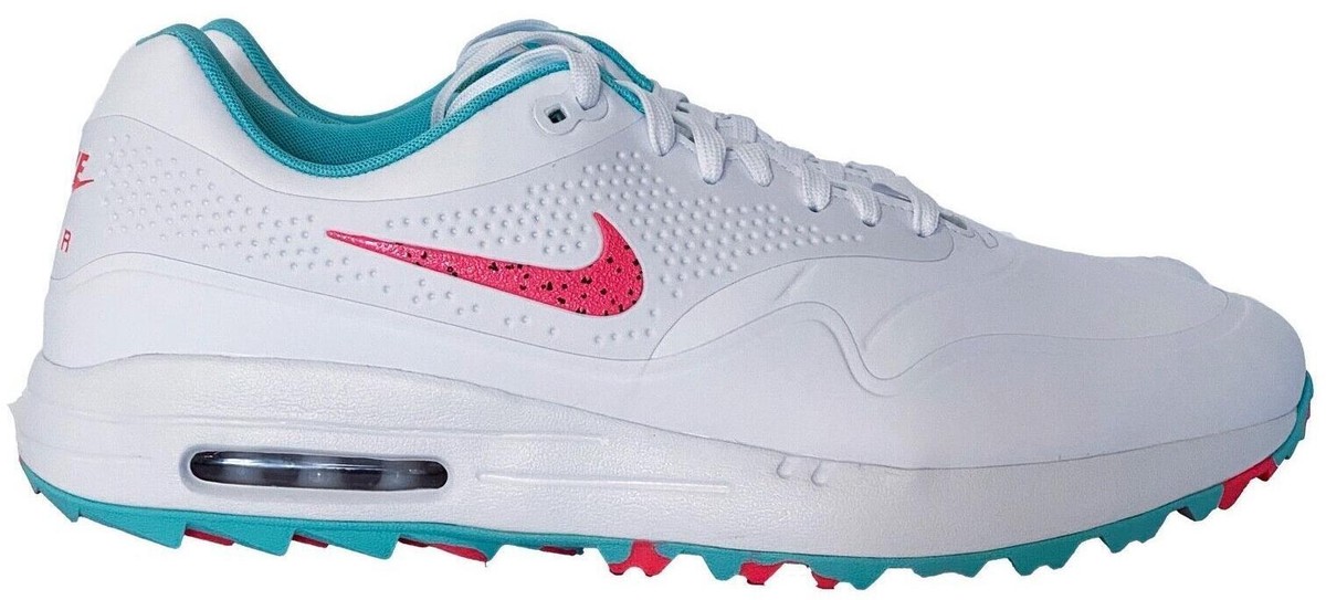 Nike Air Max 1 Golf White Aurora Hot Punch for Sale | Authenticity