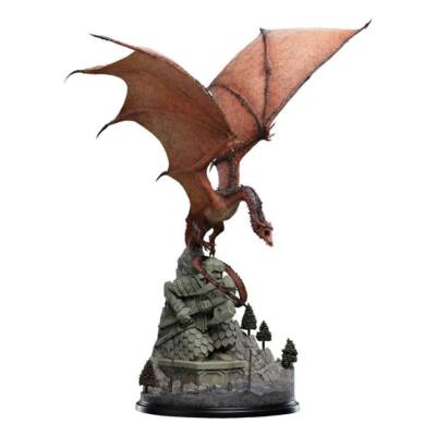 DER HOBBIT - Smaug der Feuerdrache Polystone Statue Weta